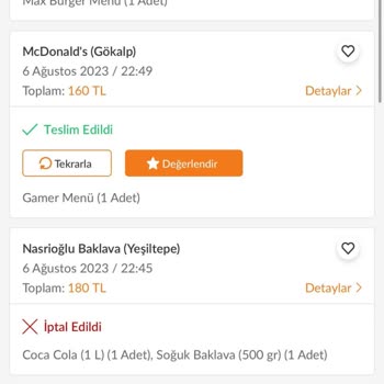 McDonald's Siparişleri Yollamıyorlar!