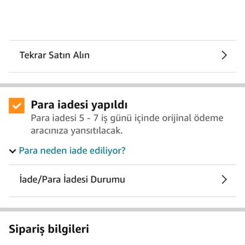 Amazon Talep Dışı İade Ve Sorunlu Teslimat Süreci