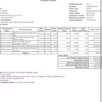 Ebebek Eksik Parça Ürün