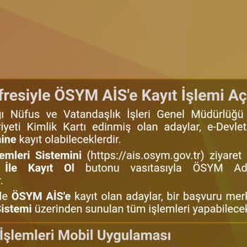 ÖSYM Tercihe Engel Durumlar