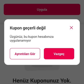 Yemeksepeti'nde Adımpara Kodunun Kullanılmaması