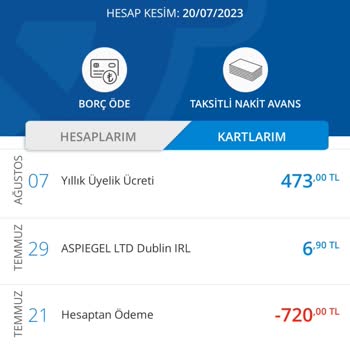 Denizbank Kart Yıllık Ücret 473 TL