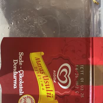 Algida Dondurmadan Plastik Parçaları Çıktı