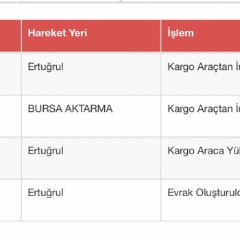 Sürat Kargo Gitmeyen Kargo=sürat Kargodur