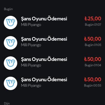 Milli Piyango Uygulamasına Yatırdığım Para Hesaba Geçmedi