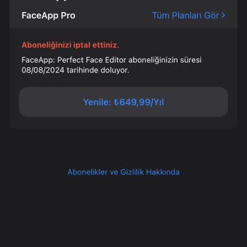 Faceapp Haberim Olmadan Abone Olmam