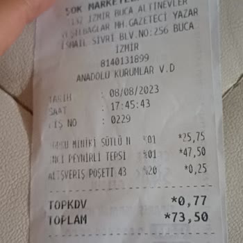 Şok Marketler Böreğin Yağsız Peynirsiz Çıkması