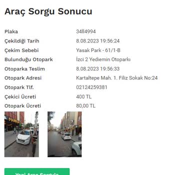 Yediemin Otopark Trafik Çekicisinin Usulsuz Araç Çekmesi