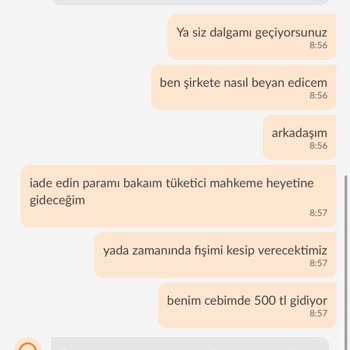 Trendyol Fişsiz Sipariş Teslimi