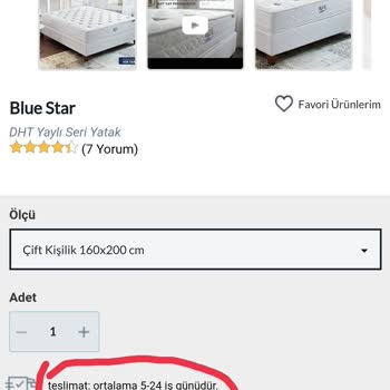 Yataş Teslimat Tarihi Ve Bilgilendirme