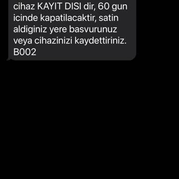 BTK (Bilgi Teknolojileri ve İletişim Kurumu) Kayıt Dışı Telefon Yanlışlığı