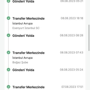 Trendyol Express Kargomu İstanbul İçinde Oradan Oraya Dolaştırıyor