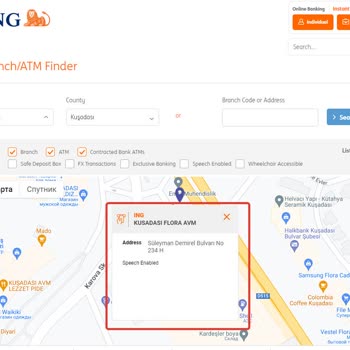ING (Kuşadası Flora AVM) ATM Sorunu!