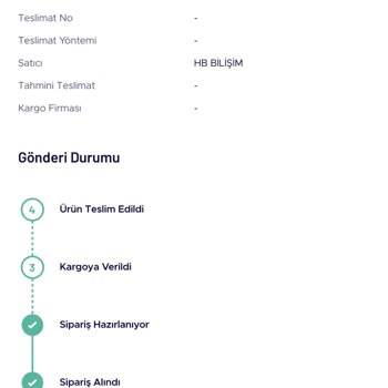 Hb Bilişim Macbook Kargoya Verilmedi Hala