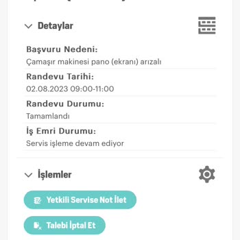 Arçelik Servisinin İlgisizliği Mağduriyet