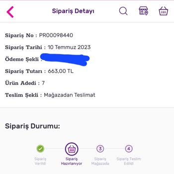 Gratis Mağazadan Teslimde Habersiz İade