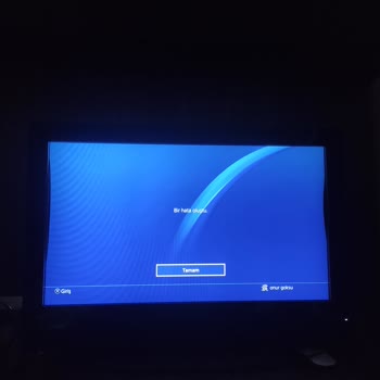 PlayStation Türkiye Ps4 Hesabını Oluştururken Hata Veriyor