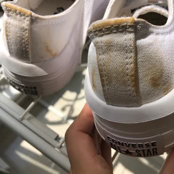 Converse Ayakkabım Kururken Sarardı!