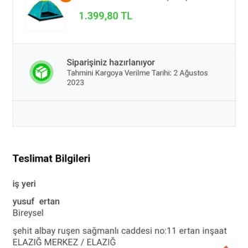 Koçtaş Ürün Teslimi Gecikmesi