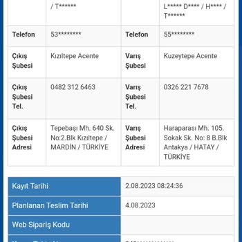 Sürat Kargo'nun İlgisizliği Ve Hatay Antakya