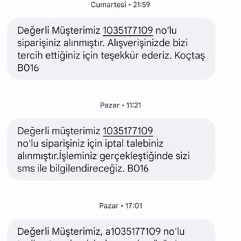 Koçtaş Para İadesinin Olmaması