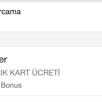 Garanti BBVA Yıllık Kart Ücreti