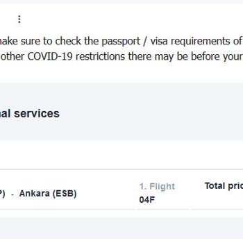 THY Satın Alınan Koltuğun Verilmemesi