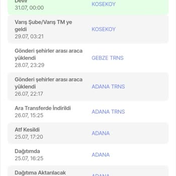 Ceva Paketimi Teslim Edemiyor.