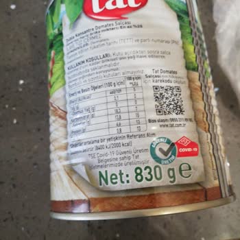 Tat Gıda Tat Salca Küflü Ve Böcekli