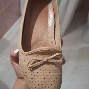 Tergan Deri Ayakkabıda Ses Geliyor