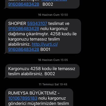 Meysadesign Değişim İstediğim Ürünün Sipariş Kaydının Sisteme Girilmemesi