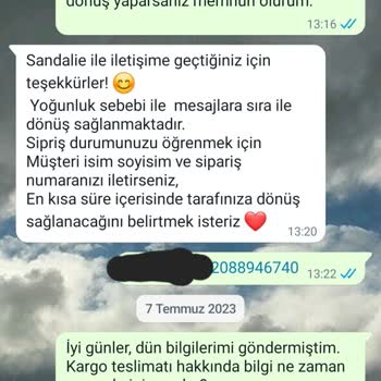 Trendyol Teslim Edilmeyip İadesi Başlatılan Ürün
