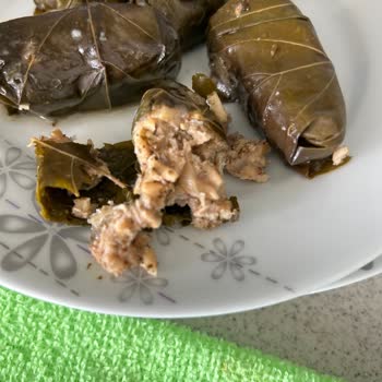 Yurt Konserve Kaya Gibi Sert Sağlıksız, İçinde Ne Olduğu Belli Olmayan Sarma