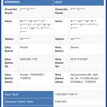 Sürat Kargo Kargo Teslim Sorunu