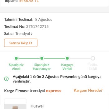 Trendyol Alışveriş Teslimatı Hakkında
