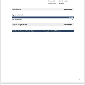 Tatilbudur Ekstra Ücret Talebi Ve İptal Edilen Rezervasyon