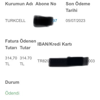 Turkcell Haksız Operatör Değişim Tarifesi.