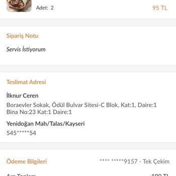 Trendyol Yemek Siparişim Teslim Edilmedi Ve İade Yapılmadı
