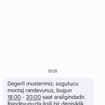 Bosch Kurulum İçin Randevu Talebi
