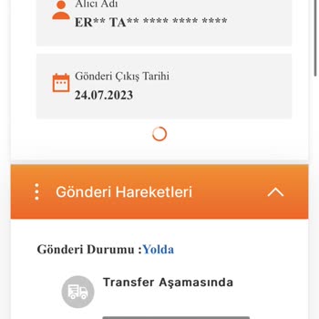 Banabak Kargom Hala Aynı Yerde