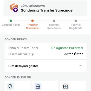 Trendyol Express Kargo Şirketi Ürünümü Kayıp Etti