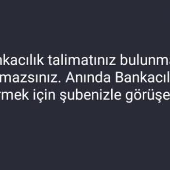 İş Bankası Uygulamalara Giremiyorum. Anında Bankacılık Talimatı