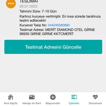 Kuryenet Kargonun Ulaşmaması Telefonun Açılmaması.