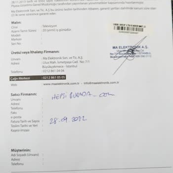 Onvo Tamir Onarım Yapılması