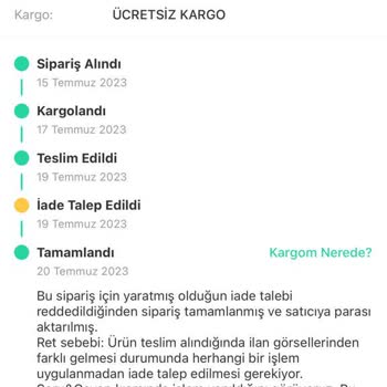 Dolap Bozuk Vantilatörleri İade Edemiyorum!