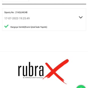 Rubrax'da Kargolanmayan Telefon