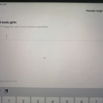 TikTok Giriş Sorunu 2'nci Faktör