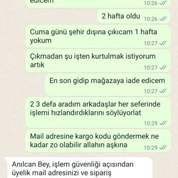A101 14 Günlük İade Süreci Sorunu