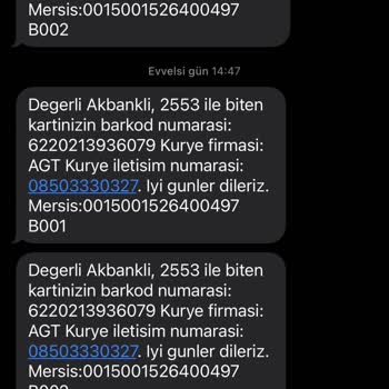AGT Kurye (aynigunteslim.com) Çöp AGT Kargosu
