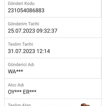 Watsons İnternet Alışverişim Başkasına Teslim Edildi